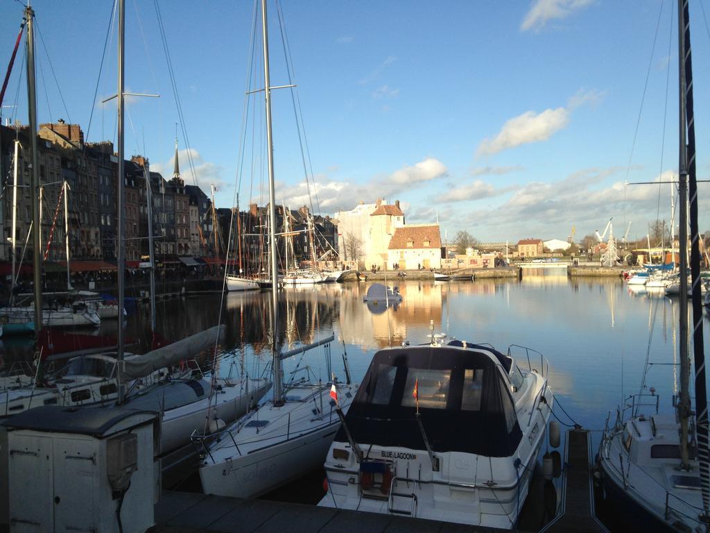 Cote Saint-Leonard - Honfleur 아파트 객실 사진